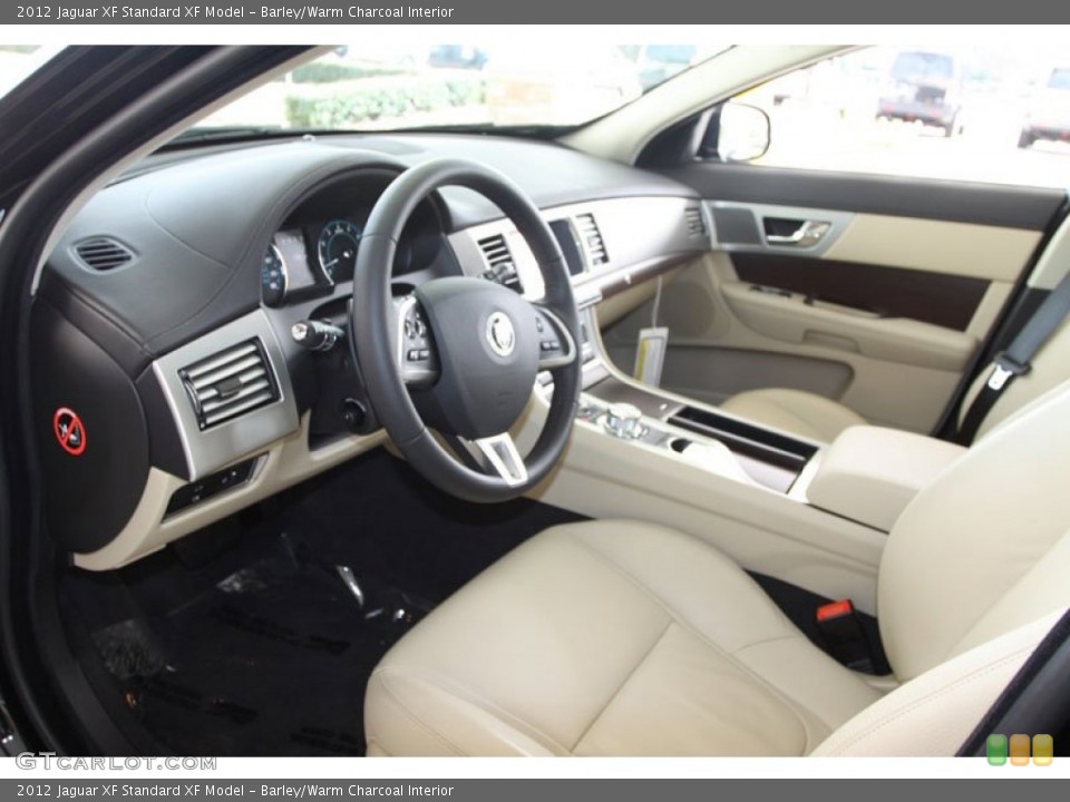 Barley/Warm Charcoal Interior Photo for the 2012 Jaguar XF  #58812564