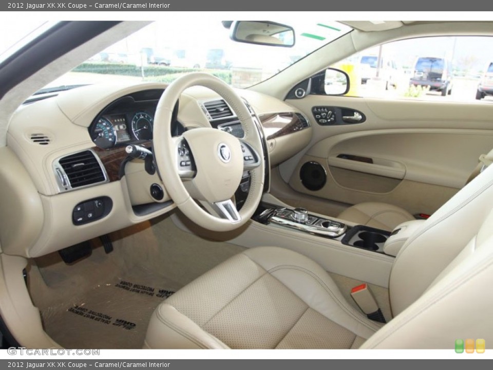 Caramel/Caramel Interior Photo for the 2012 Jaguar XK XK Coupe #58813031