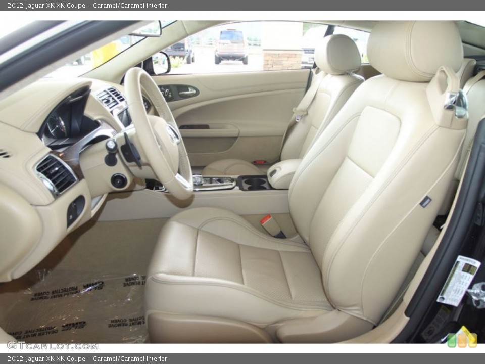 Caramel/Caramel Interior Photo for the 2012 Jaguar XK XK Coupe #58813038