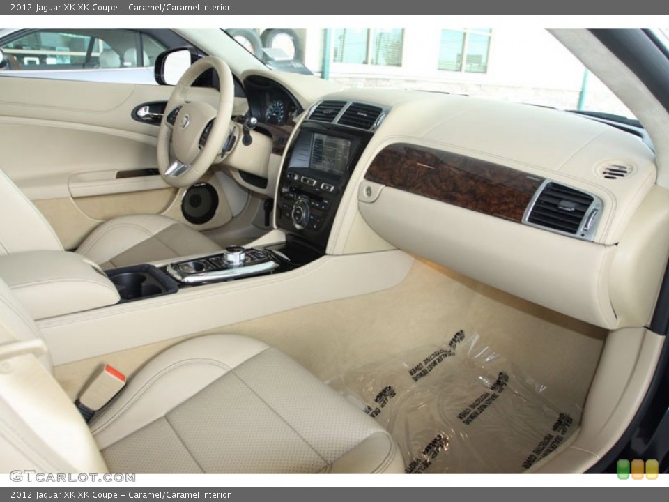 Caramel/Caramel Interior Dashboard for the 2012 Jaguar XK XK Coupe #58813128