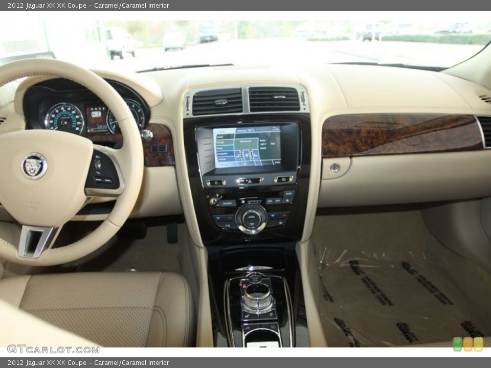 Caramel/Caramel Interior Dashboard for the 2012 Jaguar XK XK Coupe #58813161