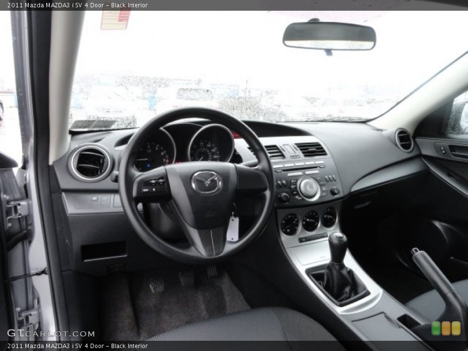 Black Interior Photo for the 2011 Mazda MAZDA3 i SV 4 Door #58814229
