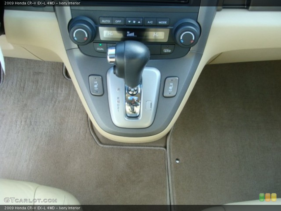 Ivory Interior Transmission for the 2009 Honda CR-V EX-L 4WD #58814241