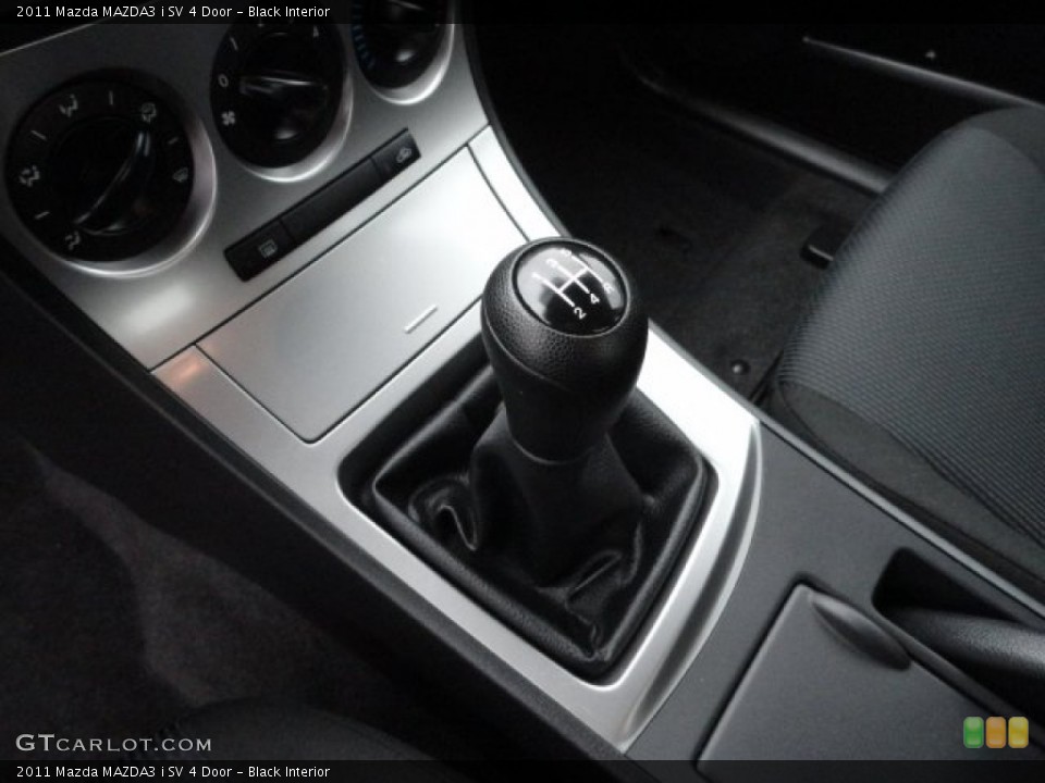 Black Interior Transmission for the 2011 Mazda MAZDA3 i SV 4 Door #58814268