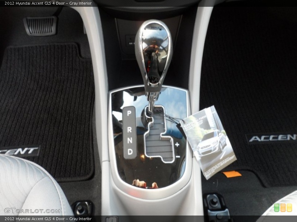 Gray Interior Transmission for the 2012 Hyundai Accent GLS 4 Door #58818807