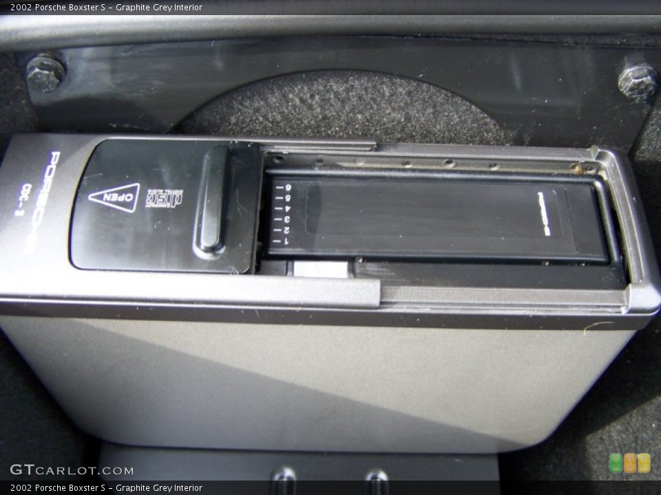 Graphite Grey Interior Audio System for the 2002 Porsche Boxster S #58819041