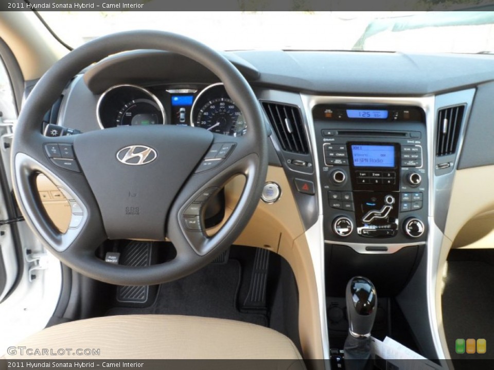 Camel Interior Dashboard for the 2011 Hyundai Sonata Hybrid #58820347