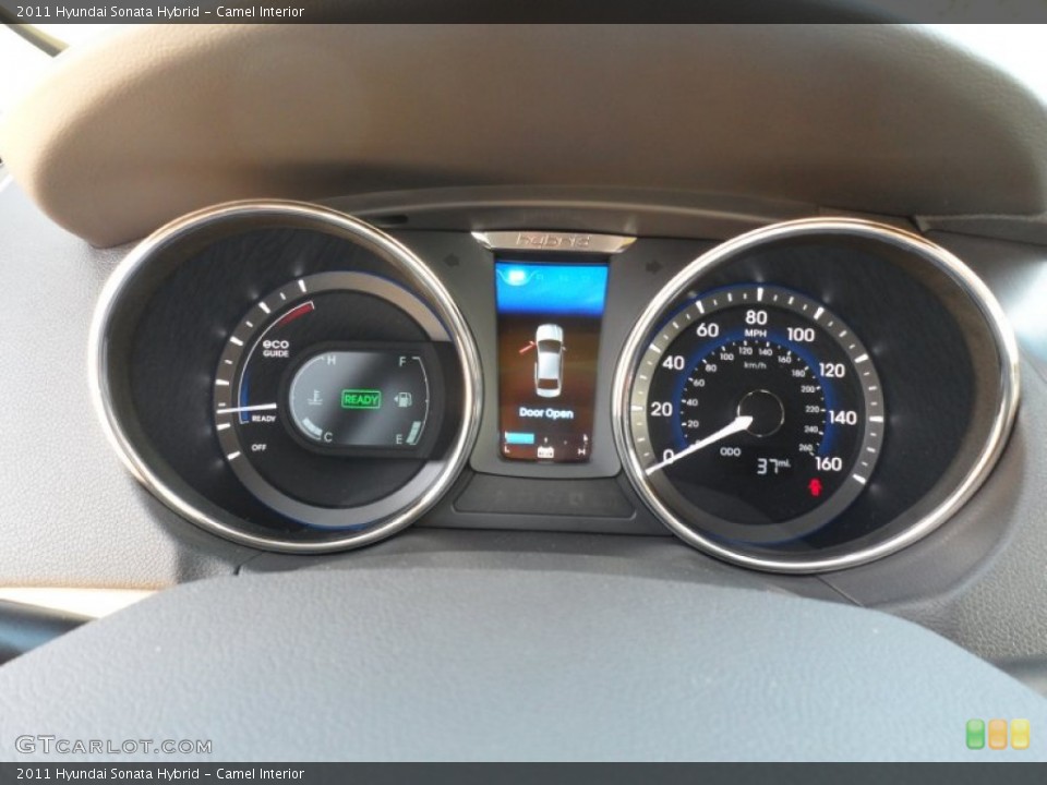 Camel Interior Gauges for the 2011 Hyundai Sonata Hybrid #58820412