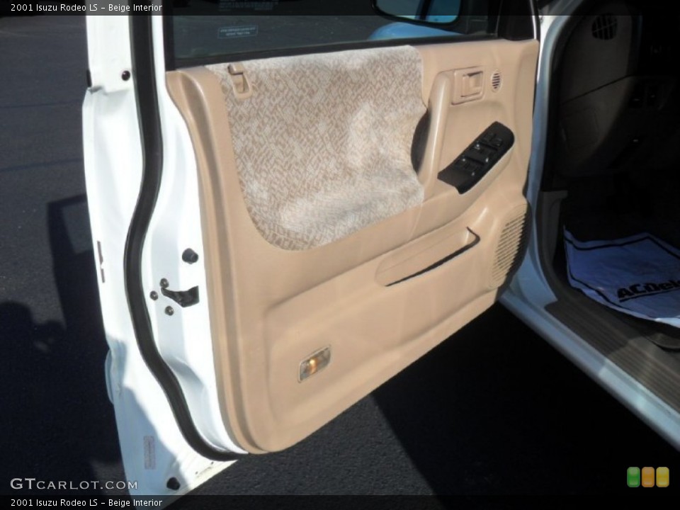 Beige Interior Door Panel for the 2001 Isuzu Rodeo LS #58823139