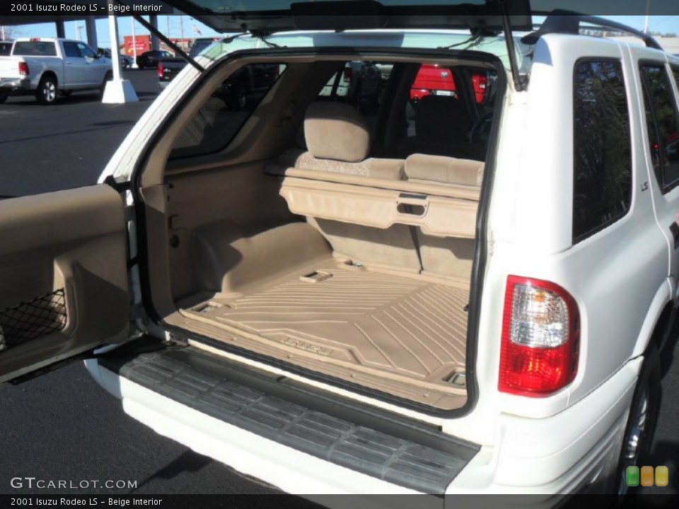 Beige Interior Trunk for the 2001 Isuzu Rodeo LS #58823206