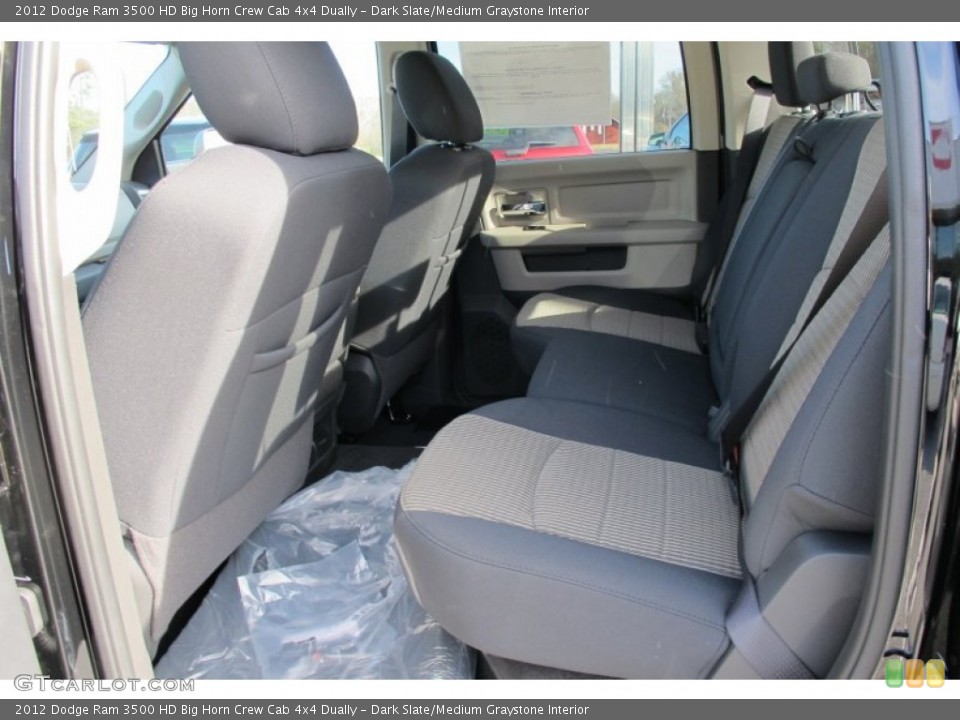 Dark Slate/Medium Graystone Interior Photo for the 2012 Dodge Ram 3500 HD Big Horn Crew Cab 4x4 Dually #58823838