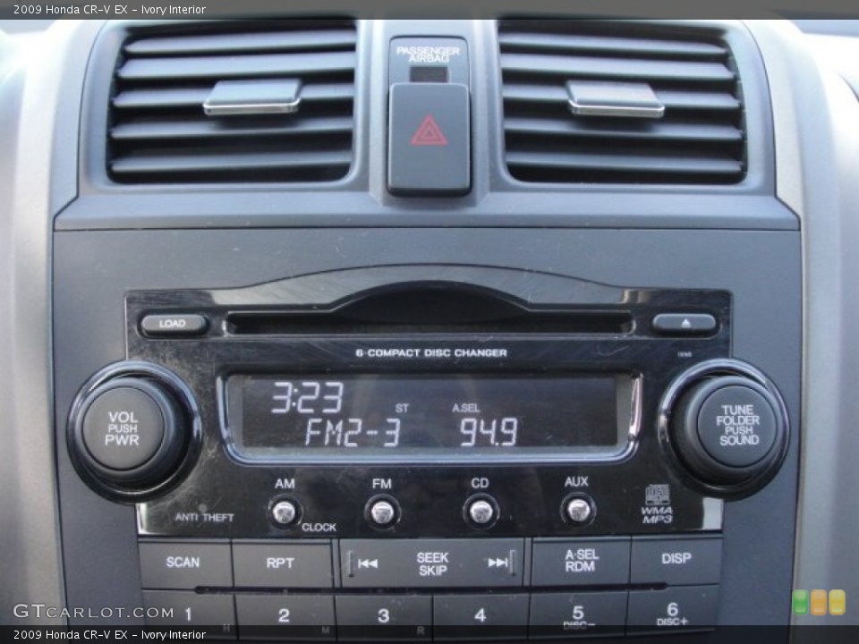 Ivory Interior Audio System for the 2009 Honda CR-V EX #58824796