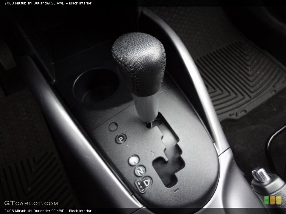 Black Interior Transmission for the 2008 Mitsubishi Outlander SE 4WD #58826701