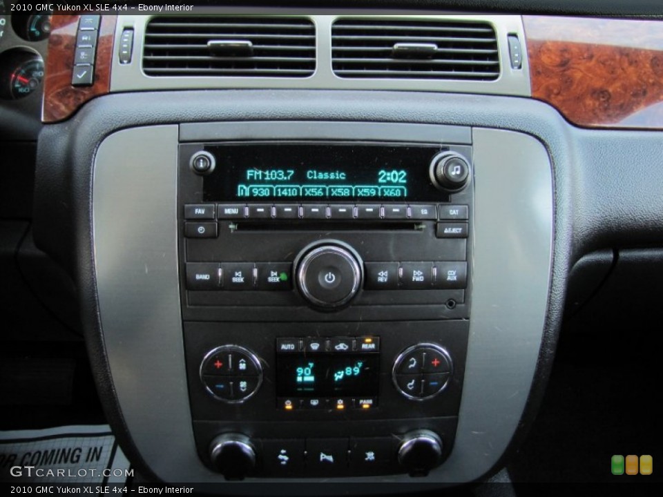 Ebony Interior Controls for the 2010 GMC Yukon XL SLE 4x4 #58834867
