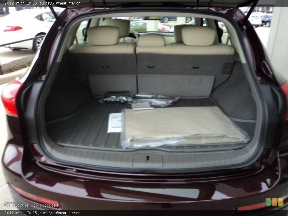 Wheat Interior Trunk for the 2012 Infiniti EX 35 Journey #58844962