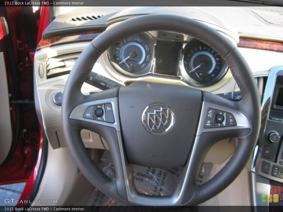 Cashmere Interior Steering Wheel for the 2012 Buick LaCrosse FWD #58848077