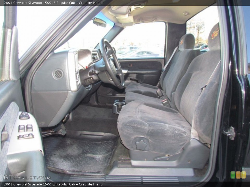 Graphite Interior Photo for the 2001 Chevrolet Silverado 1500 LS Regular Cab #58849920