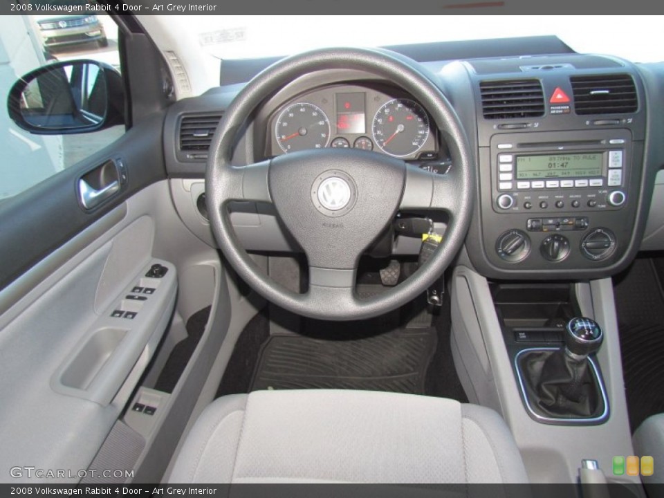 Art Grey Interior Controls for the 2008 Volkswagen Rabbit 4 Door #58850202