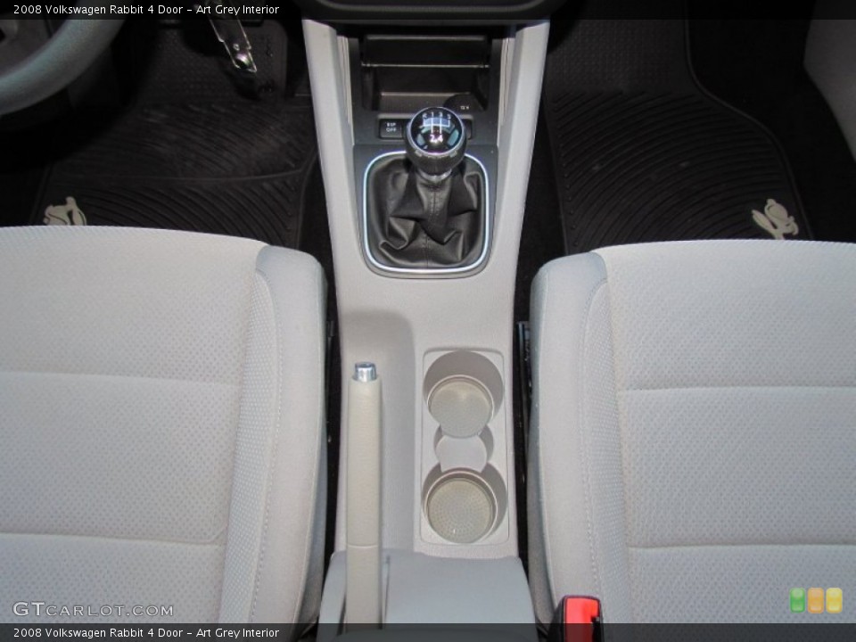 Art Grey Interior Transmission for the 2008 Volkswagen Rabbit 4 Door #58850214