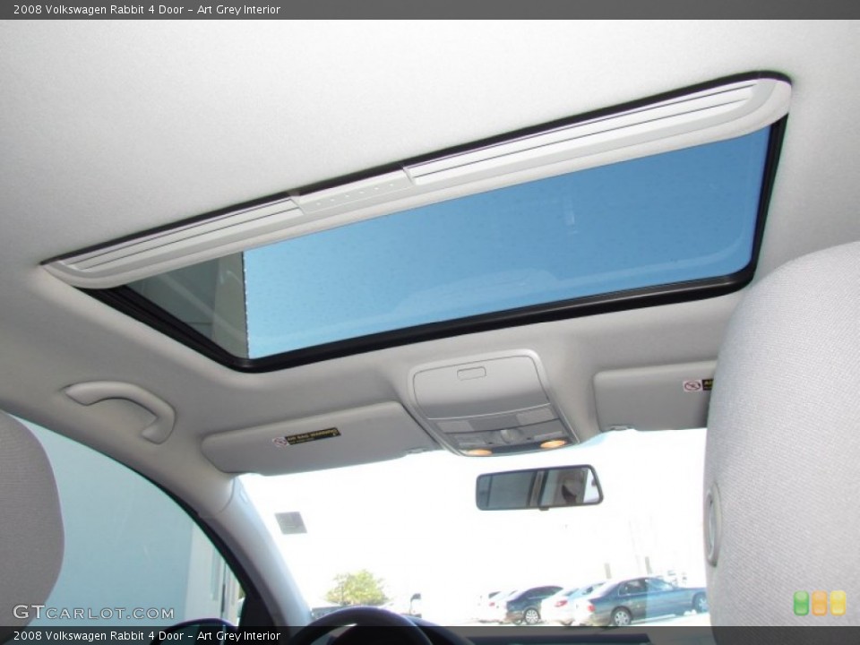 Art Grey Interior Sunroof for the 2008 Volkswagen Rabbit 4 Door #58850220