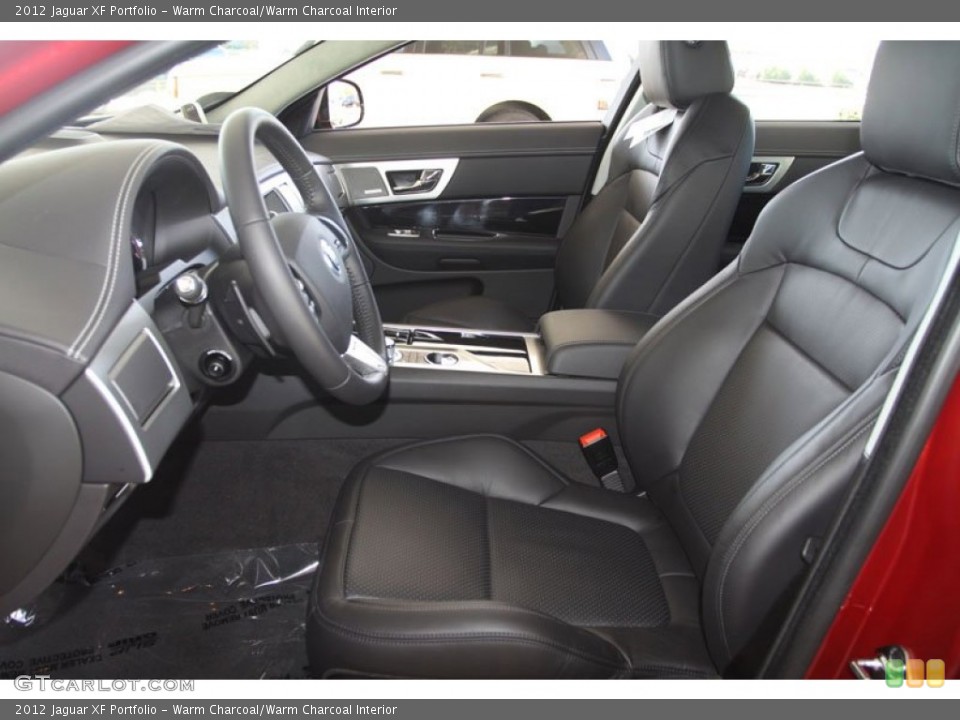 Warm Charcoal/Warm Charcoal Interior Photo for the 2012 Jaguar XF Portfolio #58851170