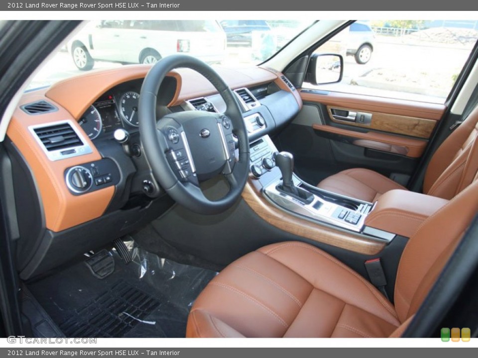 Tan 2012 Land Rover Range Rover Sport Interiors