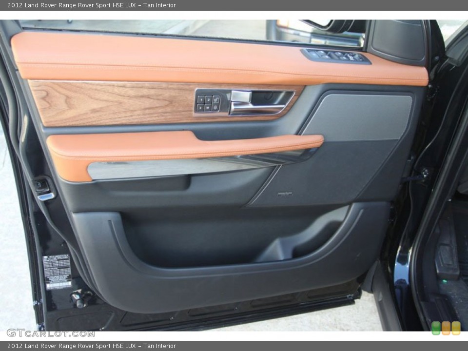 Tan Interior Door Panel for the 2012 Land Rover Range Rover Sport HSE LUX #58851442