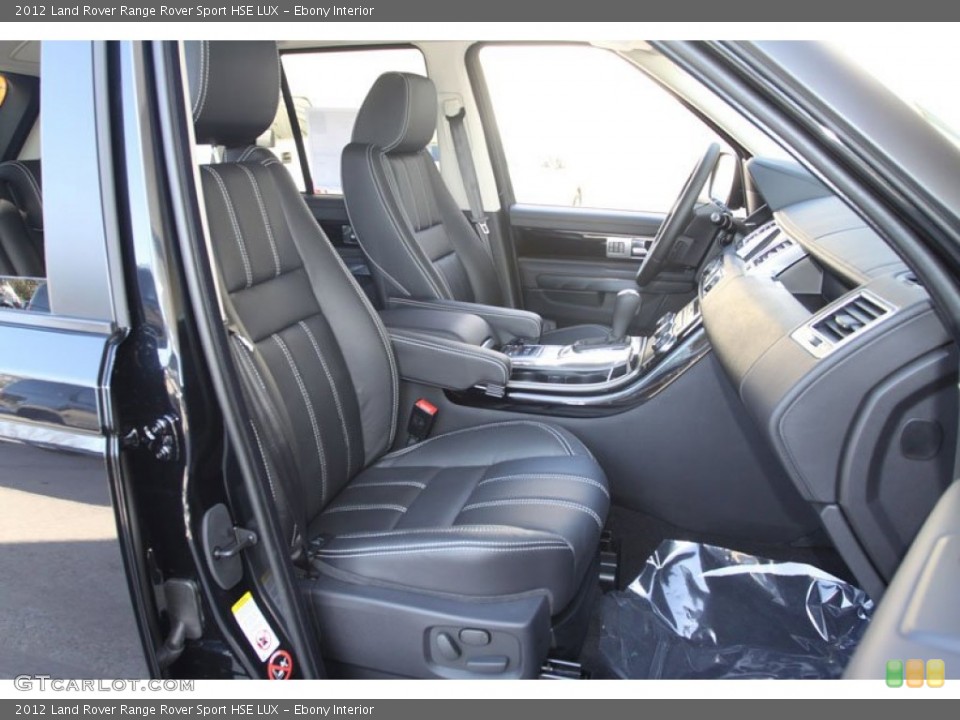 Ebony Interior Photo for the 2012 Land Rover Range Rover Sport HSE LUX #58851553