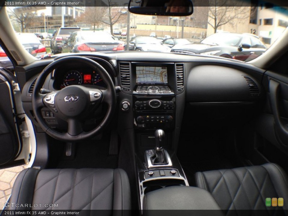 Graphite Interior Dashboard for the 2011 Infiniti FX 35 AWD #58851664