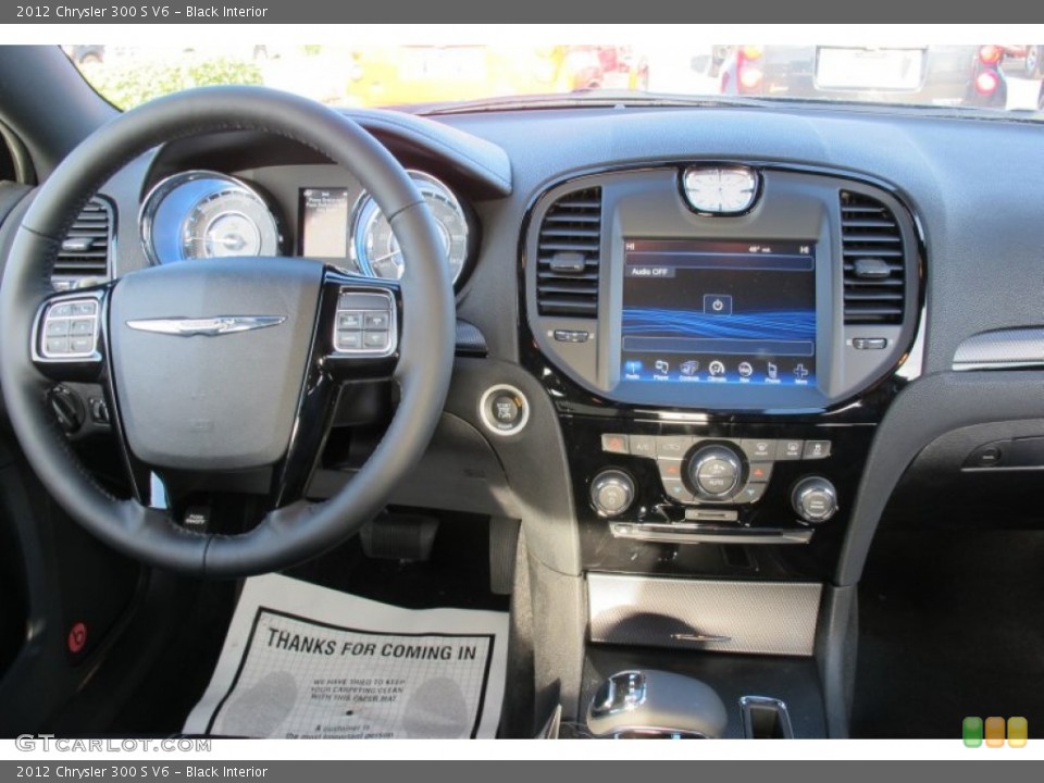 Black Interior Dashboard for the 2012 Chrysler 300 S V6 #58853398