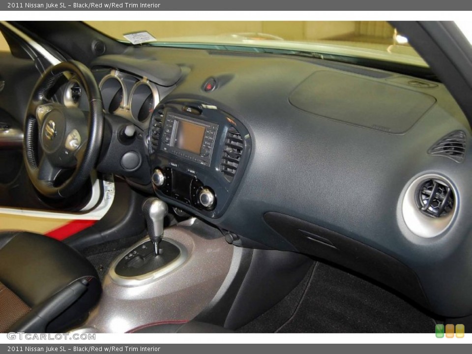 Black/Red w/Red Trim Interior Dashboard for the 2011 Nissan Juke SL #58855897