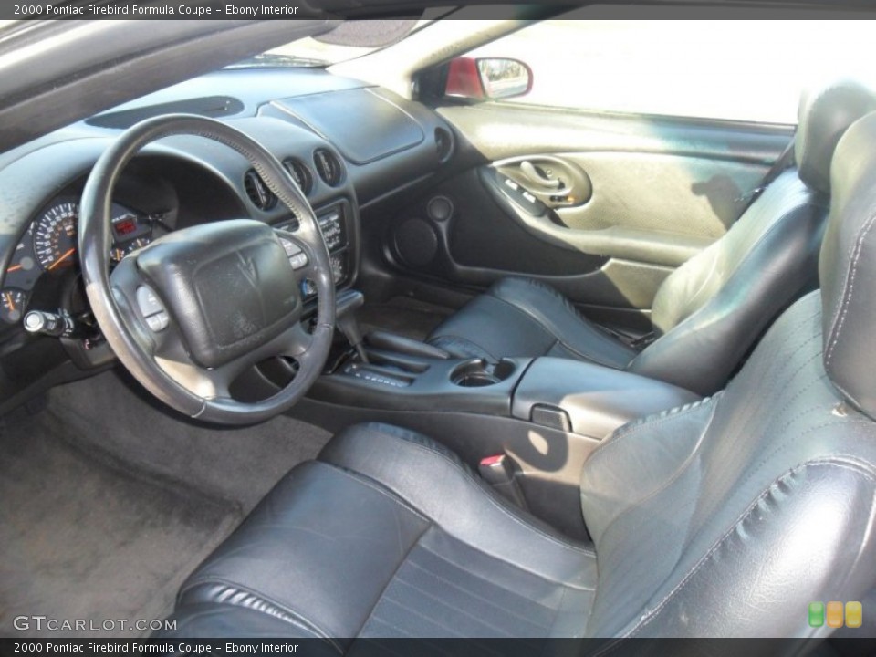 Ebony Interior Photo for the 2000 Pontiac Firebird Formula Coupe #58855962
