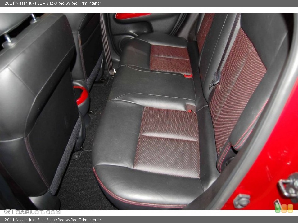 Black/Red w/Red Trim Interior Photo for the 2011 Nissan Juke SL #58856086
