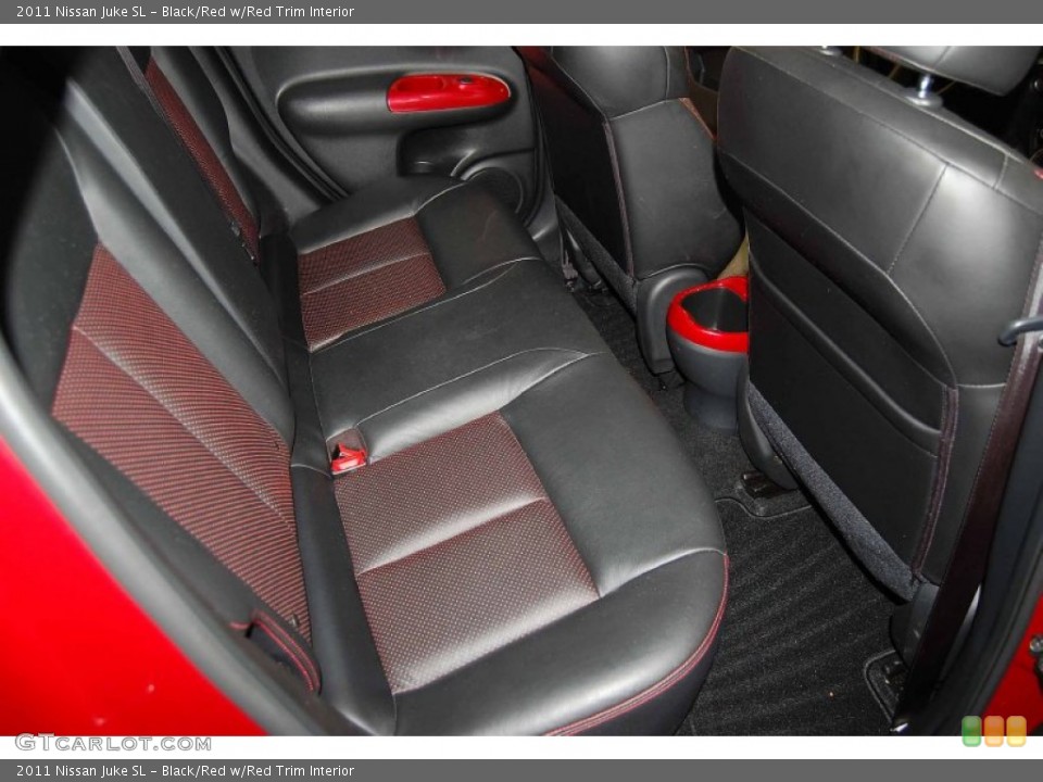 Black/Red w/Red Trim Interior Photo for the 2011 Nissan Juke SL #58856113