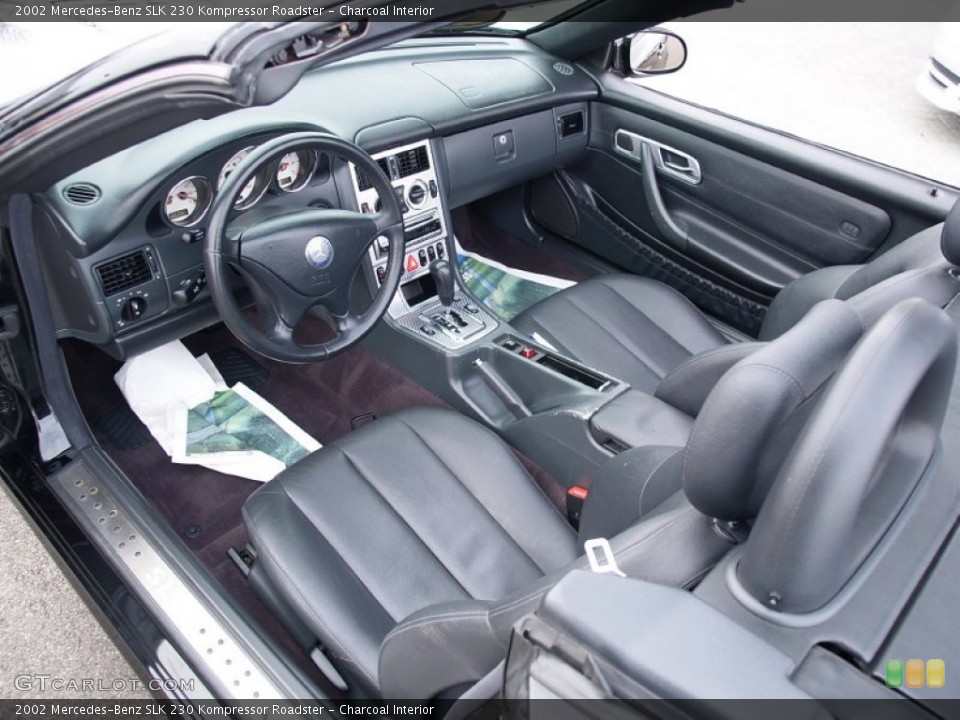 Charcoal Interior Photo for the 2002 Mercedes-Benz SLK 230 Kompressor Roadster #58856518