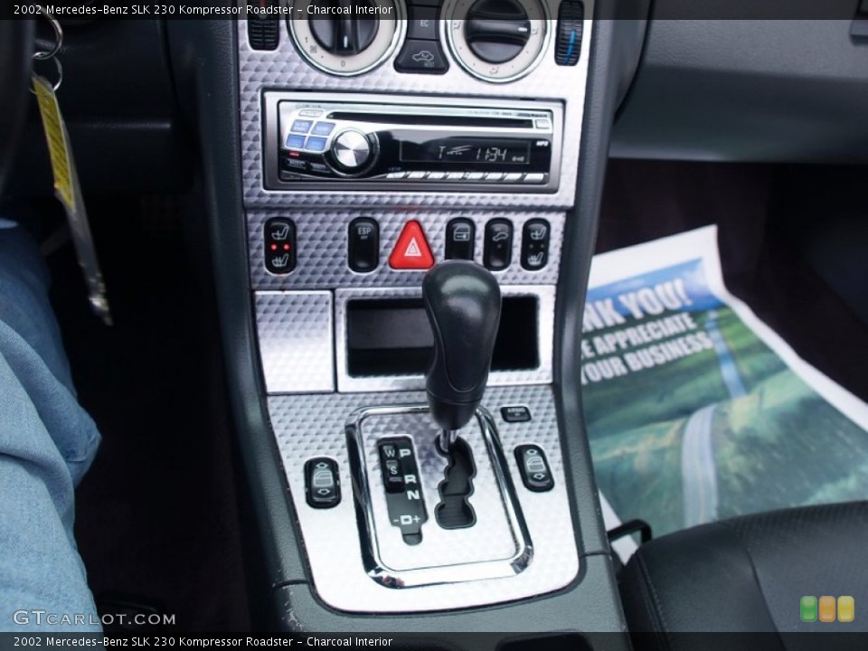 Charcoal Interior Transmission for the 2002 Mercedes-Benz SLK 230 Kompressor Roadster #58856635