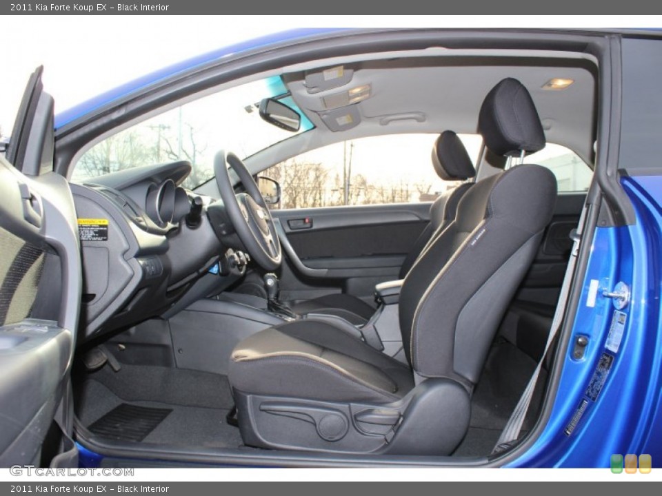 Black Interior Photo for the 2011 Kia Forte Koup EX #58857127