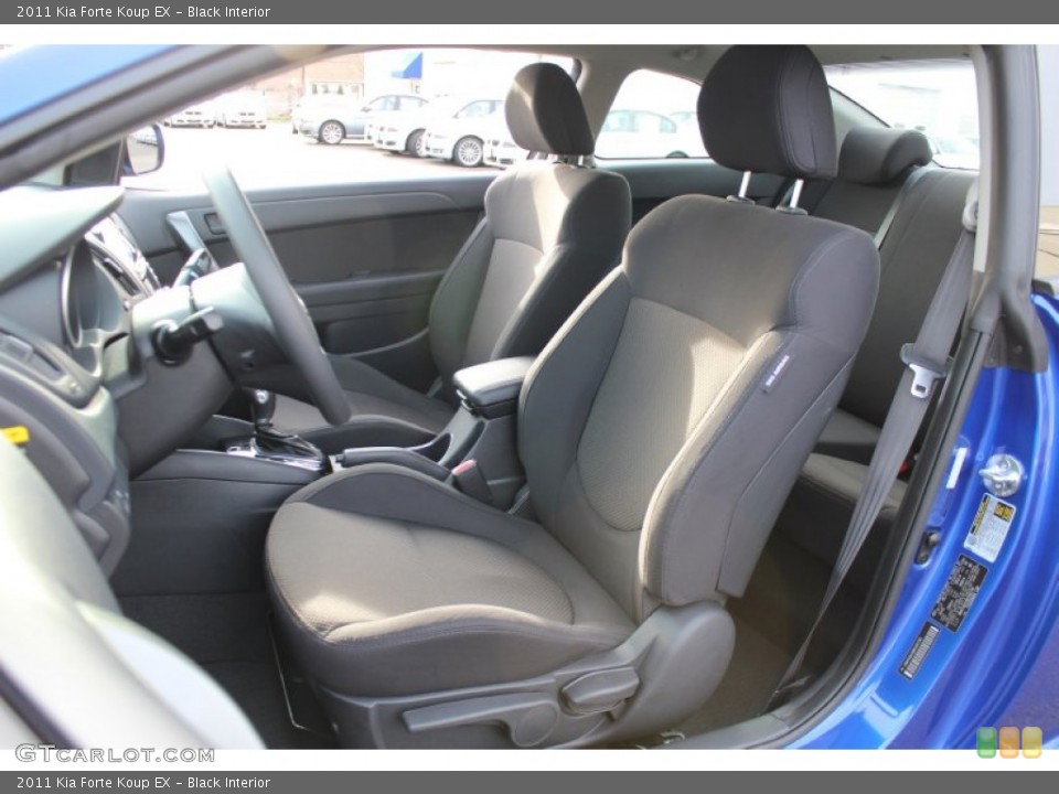 Black Interior Photo for the 2011 Kia Forte Koup EX #58857136