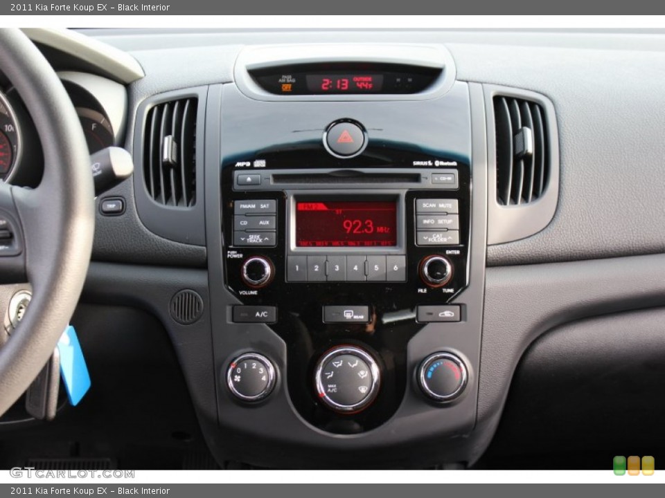 Black Interior Controls for the 2011 Kia Forte Koup EX #58857193