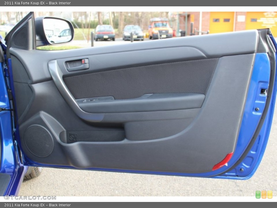Black Interior Door Panel for the 2011 Kia Forte Koup EX #58857232