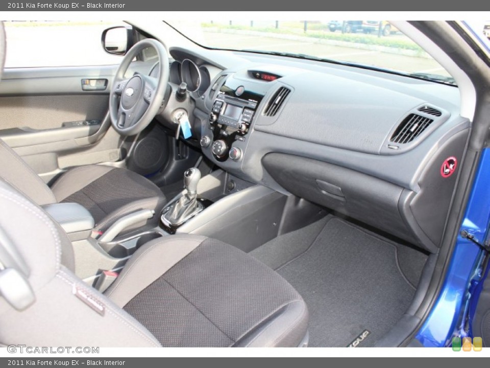 Black Interior Dashboard for the 2011 Kia Forte Koup EX #58857247