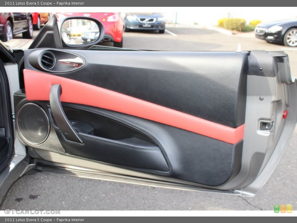 Paprika Interior Door Panel for the 2011 Lotus Evora S Coupe #58857806