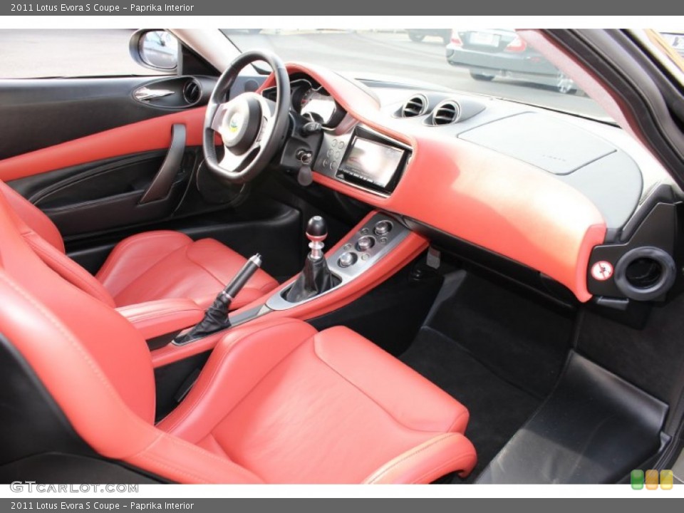 Paprika Interior Dashboard for the 2011 Lotus Evora S Coupe #58857829