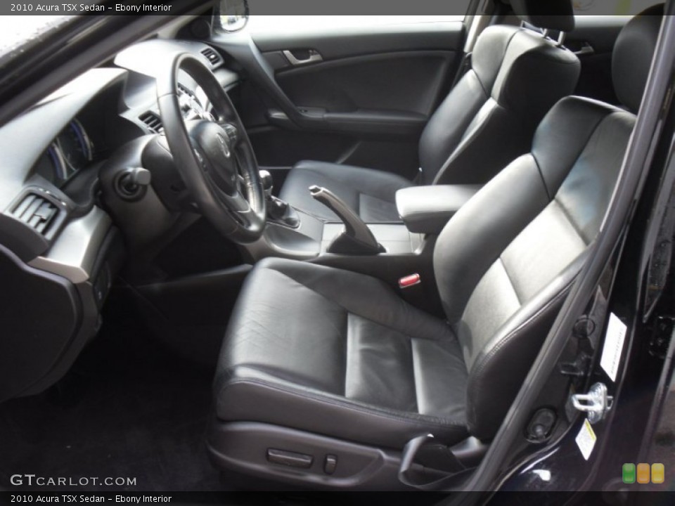 Ebony Interior Photo for the 2010 Acura TSX Sedan #58860343