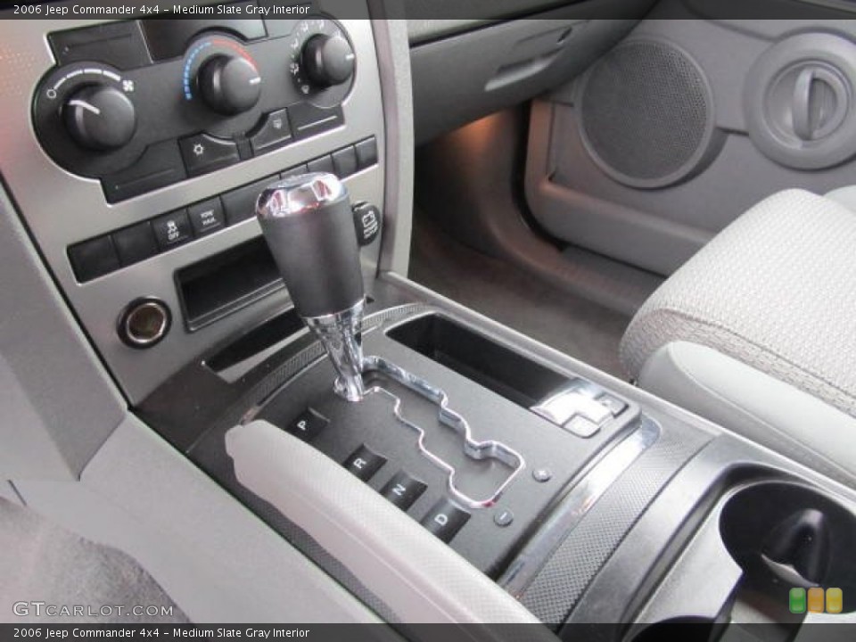 Medium Slate Gray Interior Transmission for the 2006 Jeep Commander 4x4 #58860508