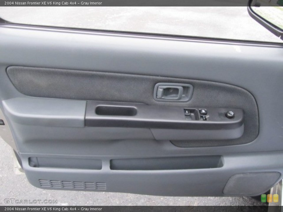 Gray Interior Door Panel for the 2004 Nissan Frontier XE V6 King Cab 4x4 #58860829
