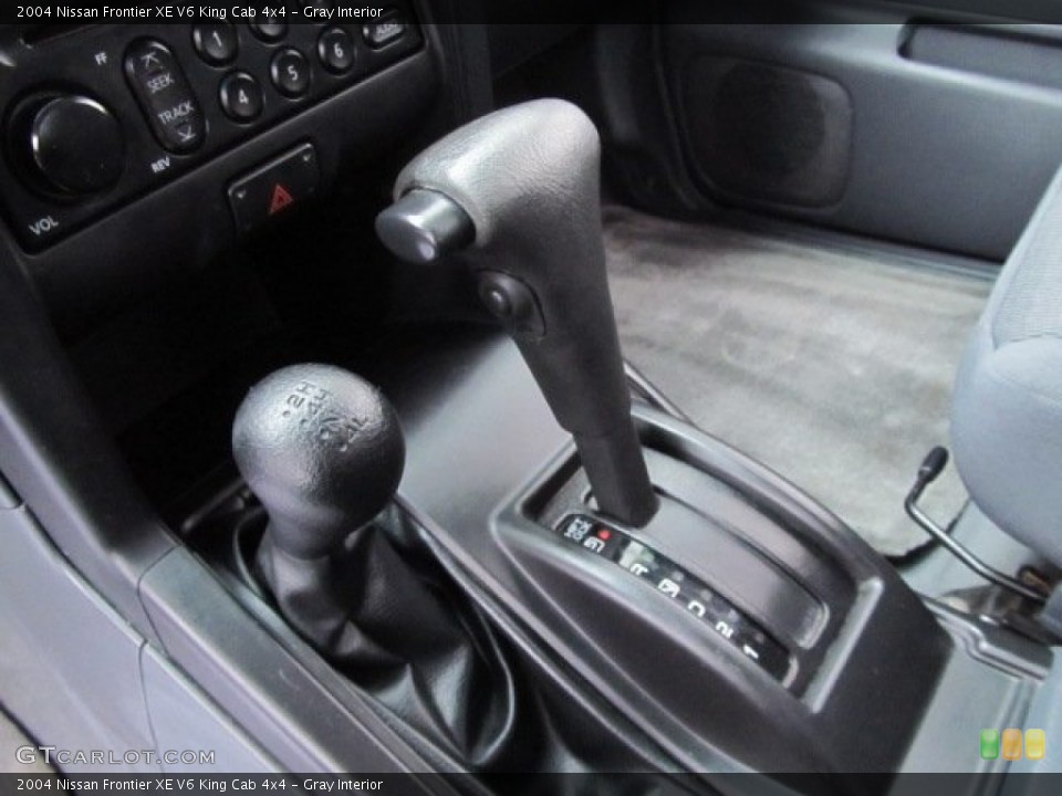 Gray Interior Transmission for the 2004 Nissan Frontier XE V6 King Cab 4x4 #58860838