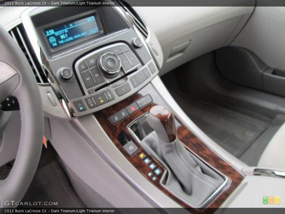 Dark Titanium/Light Titanium Interior Transmission for the 2011 Buick LaCrosse CX #58862101