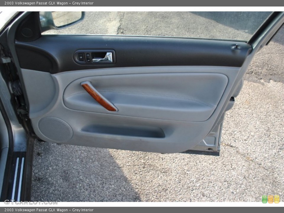 Grey Interior Door Panel for the 2003 Volkswagen Passat GLX Wagon #58862986