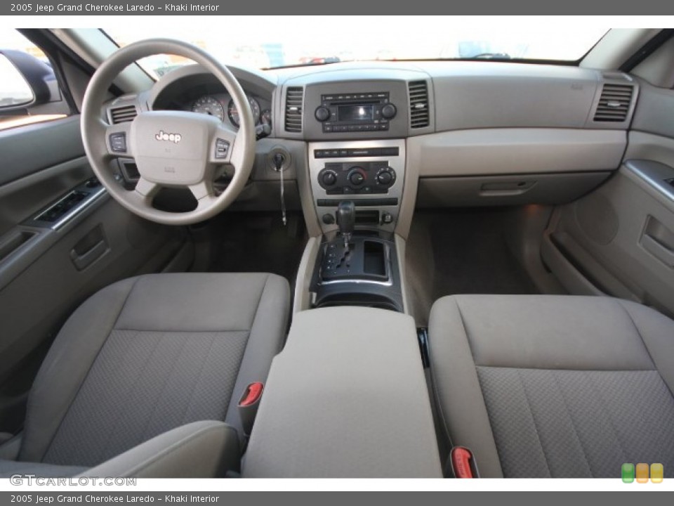 Khaki Interior Dashboard for the 2005 Jeep Grand Cherokee Laredo #58863946